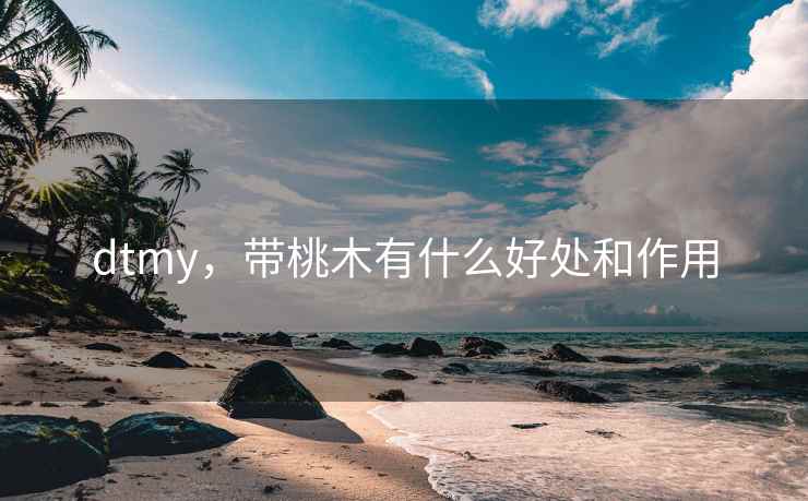 dtmy，带桃木有什么好处和作用